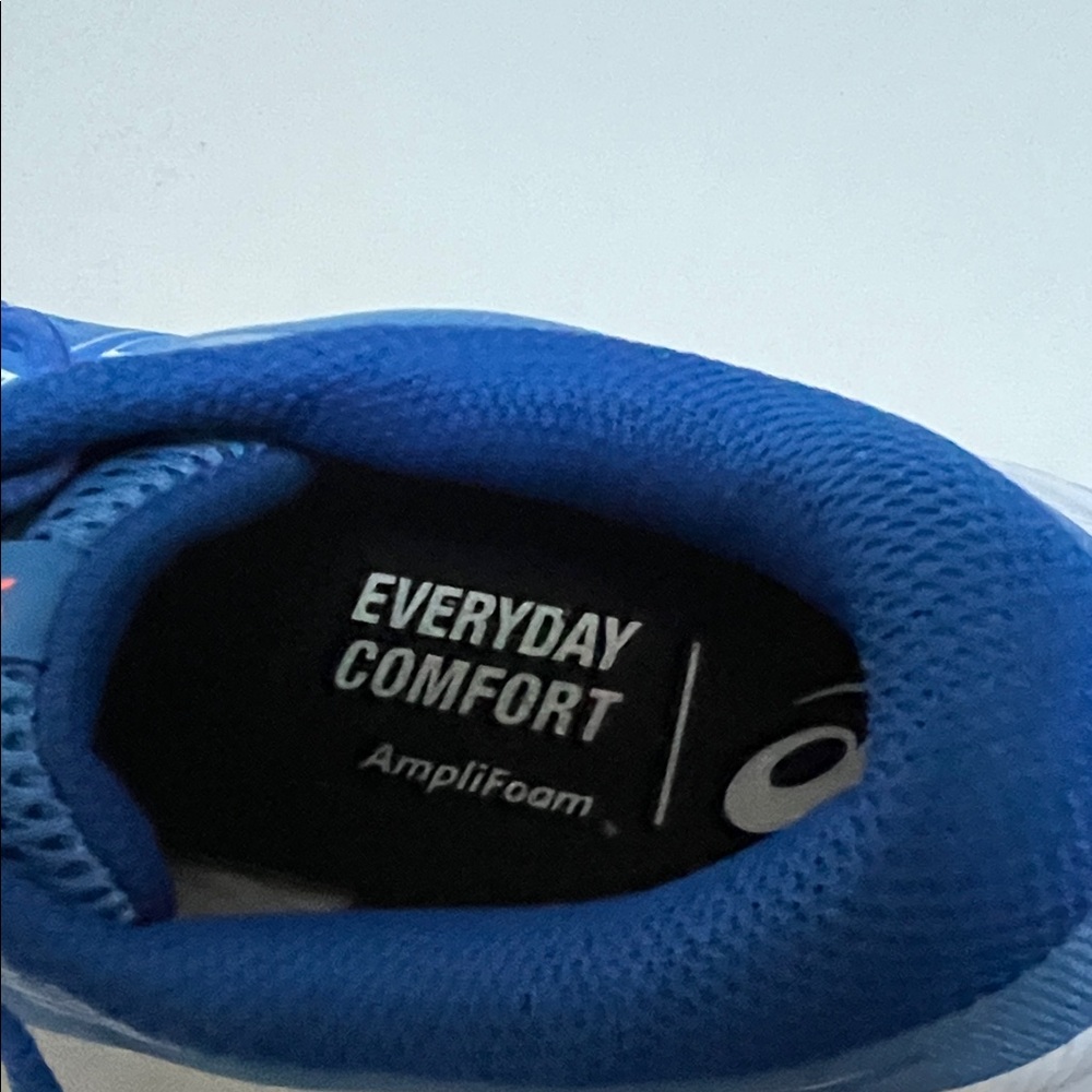 Asics Vibrant Blue Athletic Shoes, EUC - Picture 7 of 8